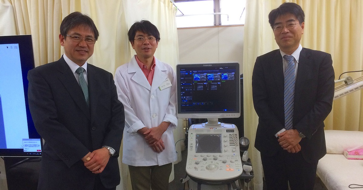 鈴鹿医療大学の教授お二人が視察にご来院